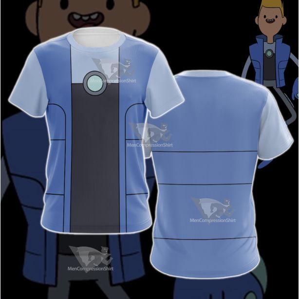 Bravest Warriors Chris Kirkman Blue Cosplay T-Shirt