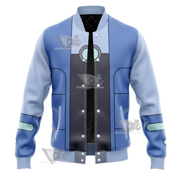 Bravest Warriors Chris Kirkman Blue Cosplay Varsity Jacket