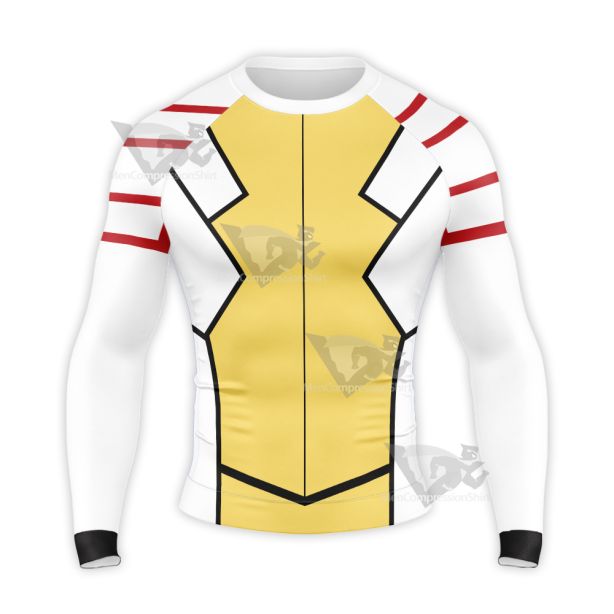 Bubble 2022 Movie Denki Ninja Leader Long Sleeve Compression Shirt