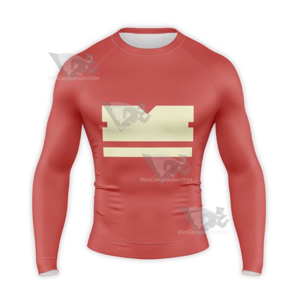 Buddy Daddies Kurusu Kazuki Red Cosplay Long Sleeve Compression Shirt