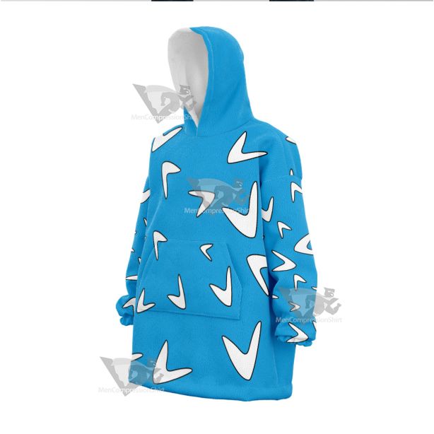 Captain Boomerang White Cosplay Snug Oversized Blanket Hoodie