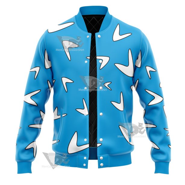 Captain Boomerang White Cosplay Varsity Jacket