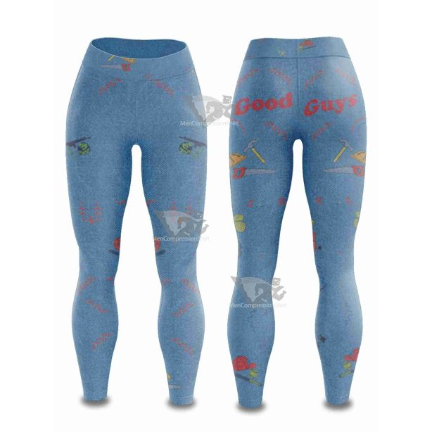 Chucky The Doll Women Compression Leggings