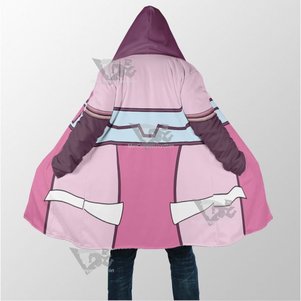 Code Lyoko Aelita Stones Pink Cosplay Dream Cloak