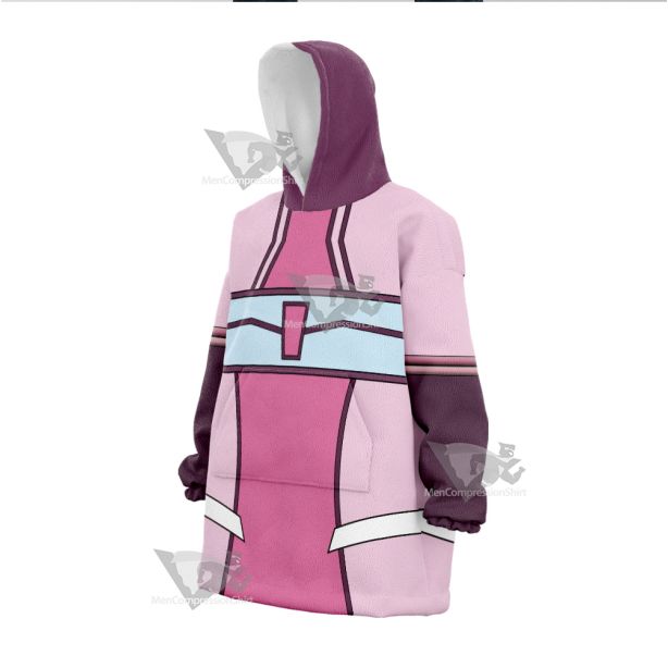 Code Lyoko Aelita Stones Pink Cosplay Snug Oversized Blanket Hoodie