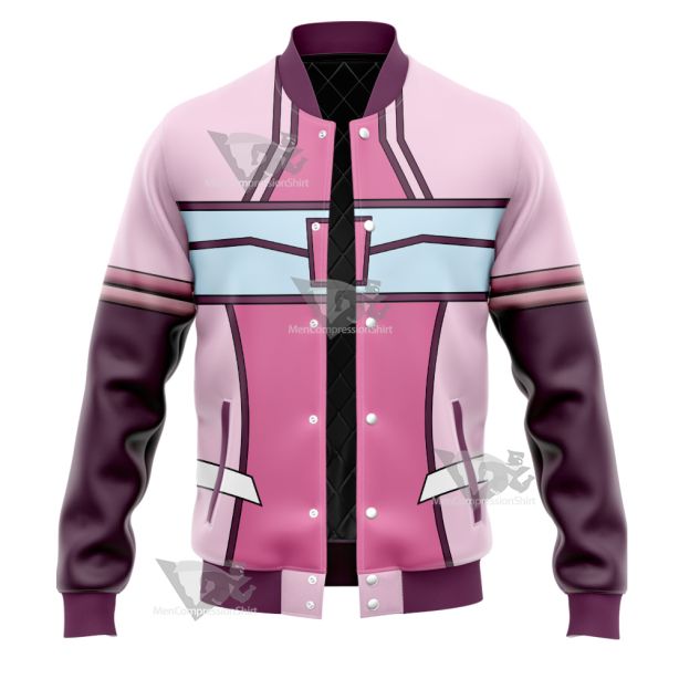 Code Lyoko Aelita Stones Pink Cosplay Varsity Jacket