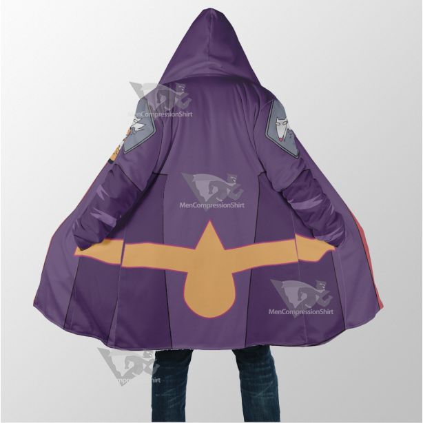 Code Lyoko Odd S4 Purple Cosplay Dream Cloak