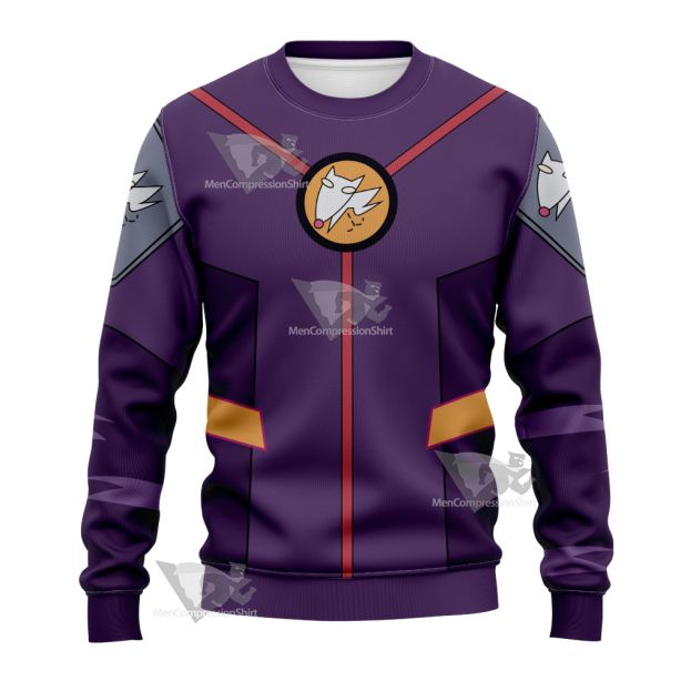 Code Lyoko Odd S4 Purple Cosplay Sweatshirt