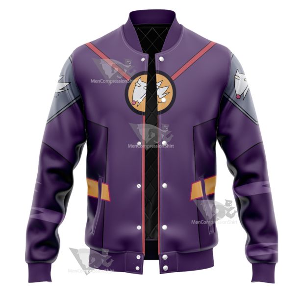 Code Lyoko Odd S4 Purple Cosplay Varsity Jacket