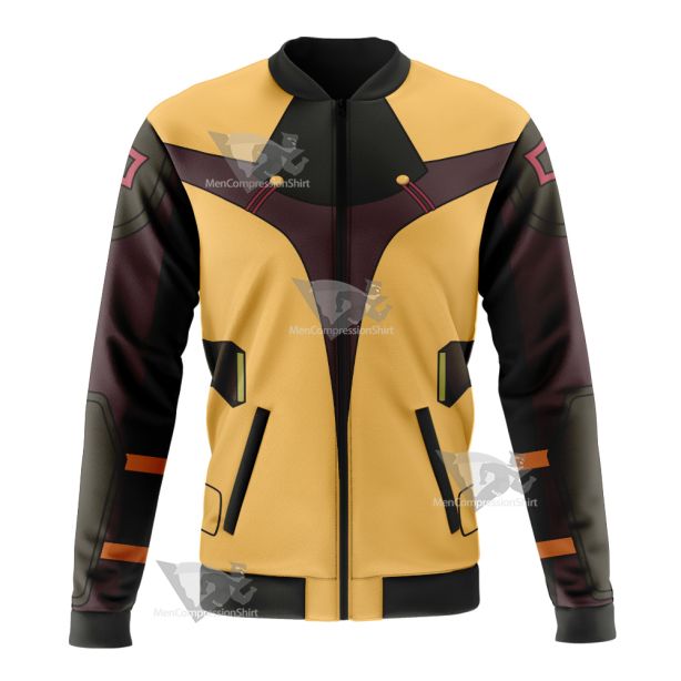 Code Lyoko Ulrichs Yellwo Cosplay Bomber Jacket