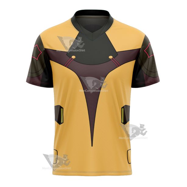 Code Lyoko Ulrichs Yellwo Cosplay Football Jersey