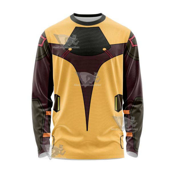 Code Lyoko Ulrichs Yellwo Cosplay Long Sleeve Shirt