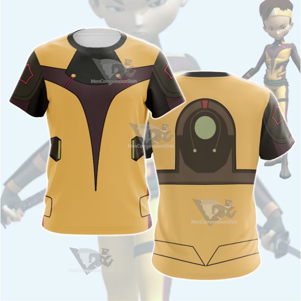 Code Lyoko Ulrichs Yellwo Cosplay T-Shirt