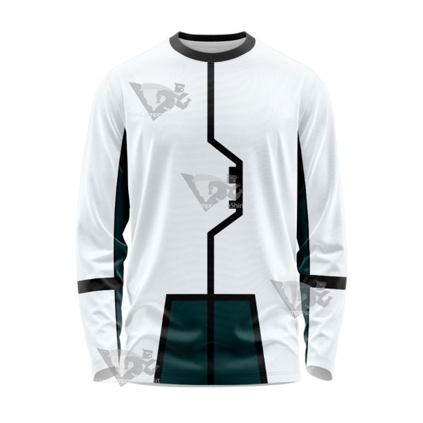 Code Lyoko William White Cosplay Long Sleeve Shirt