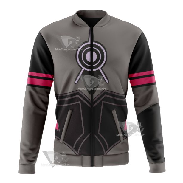 Code Lyoko William Xana Grey Cosplay Bomber Jacket