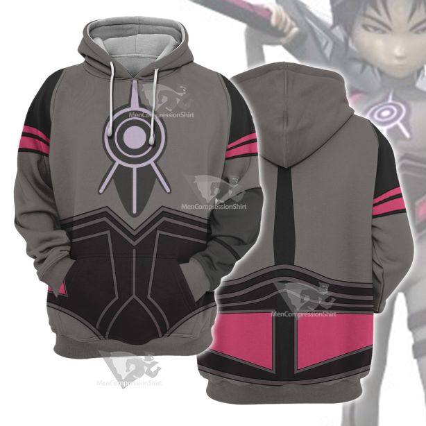 Code Lyoko William Xana Grey Cosplay Hoodie