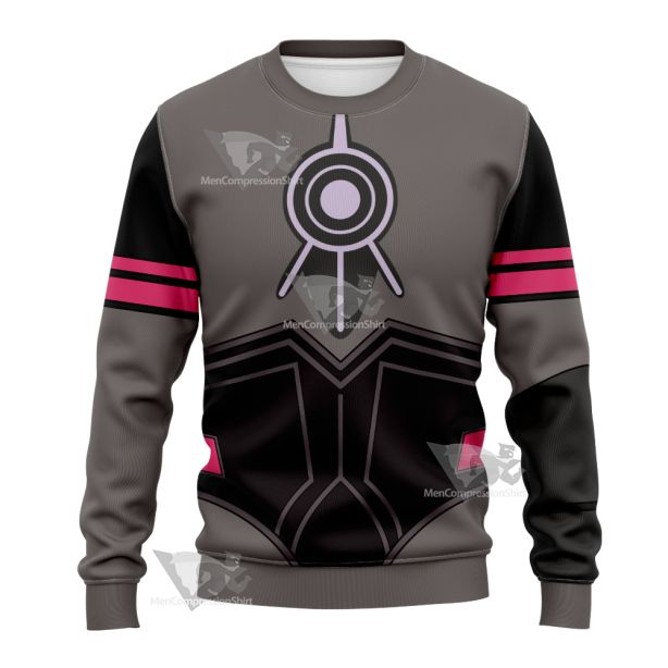 Code Lyoko William Xana Grey Cosplay Sweatshirt