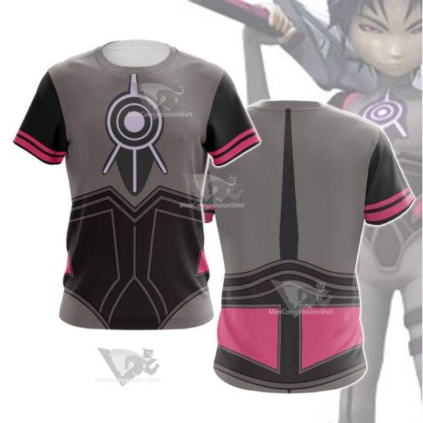 Code Lyoko William Xana Grey Cosplay T-Shirt