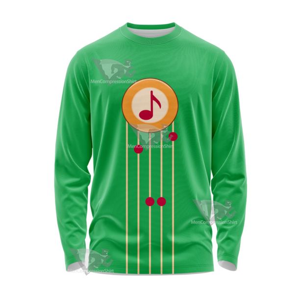 Cucumber Quest Noisemaste Green Cosplay Long Sleeve Shirt