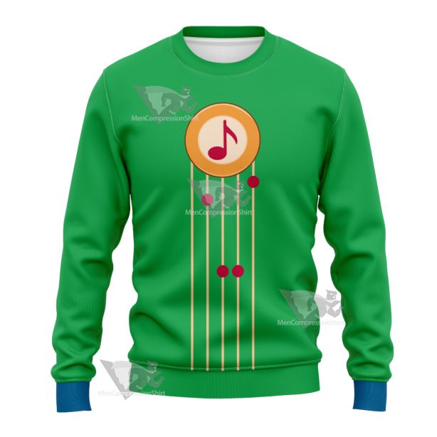 Cucumber Quest Noisemaste Green Cosplay Sweatshirt