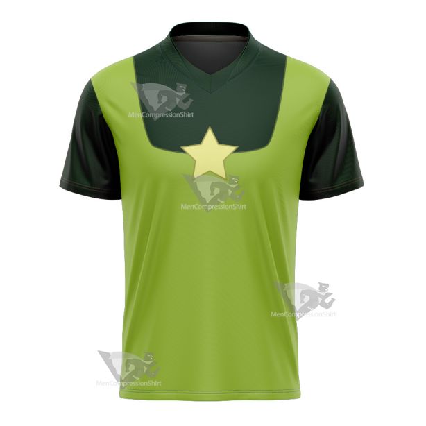 Cucumber Quest Peridot Green Cosplay Football Jersey