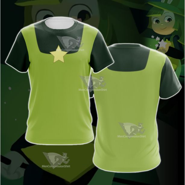 Cucumber Quest Peridot Green Cosplay T-Shirt