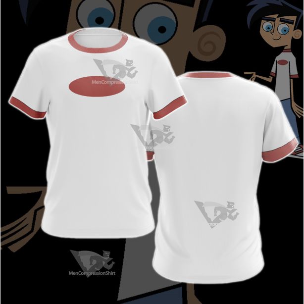 Danny Phantom White Cosplay T-Shirt