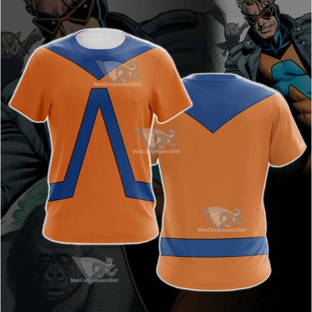 Dc Animal Man Orange Cosplay T-Shirt