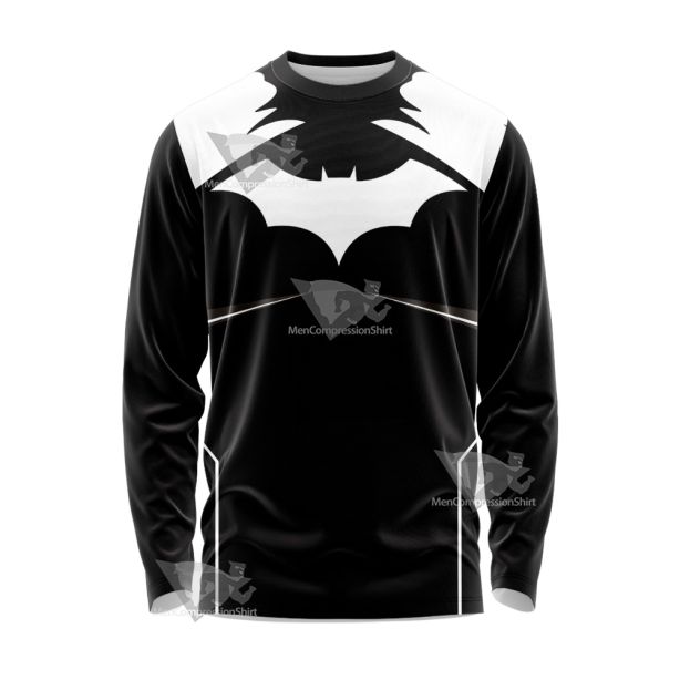 Dc Batman Black Cosplay Long Sleeve Shirt