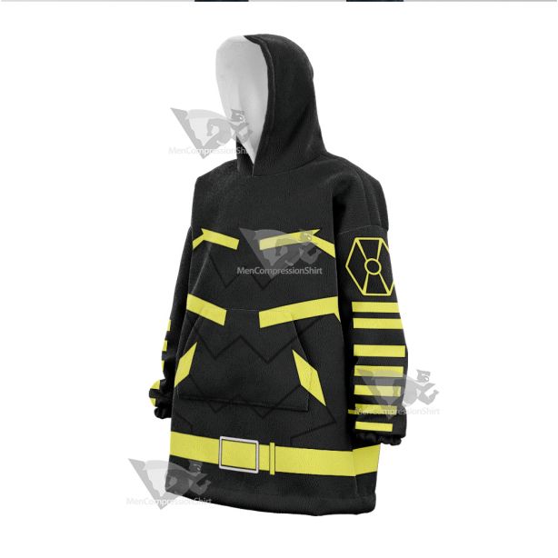 Dc Cassandra Cain Black Cosplay Snug Oversized Blanket Hoodie