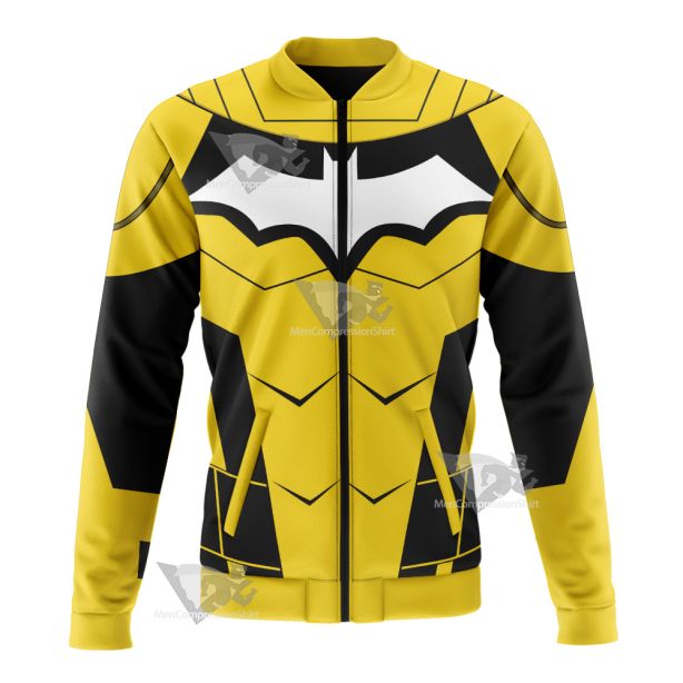 Dc Duke Thomas Yellwo Cosplay Bomber Jacket