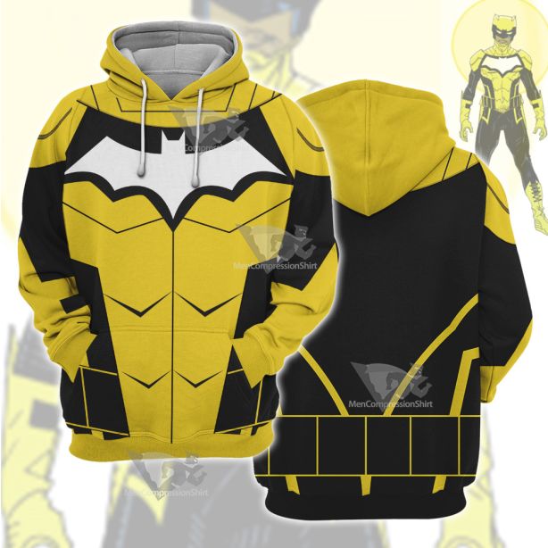 Dc Duke Thomas Yellwo Cosplay Hoodie