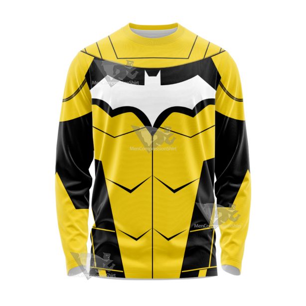 Dc Duke Thomas Yellwo Cosplay Long Sleeve Shirt