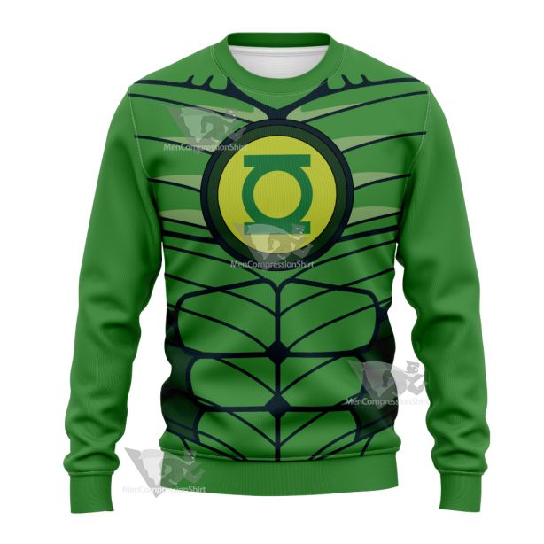 Dc Green Lantern Line Cosplay Sweatshirt