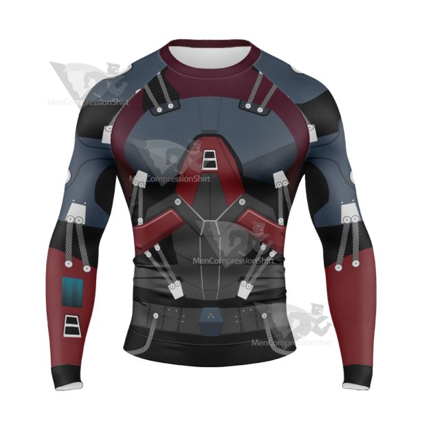 Dc Legends Of Tomorrow Atom Long Sleeve Compression Shirt