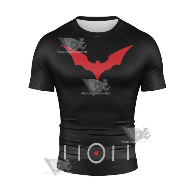 Dc Terry Mcginnis Red Cosplay Short Sleeve Compression Shirt