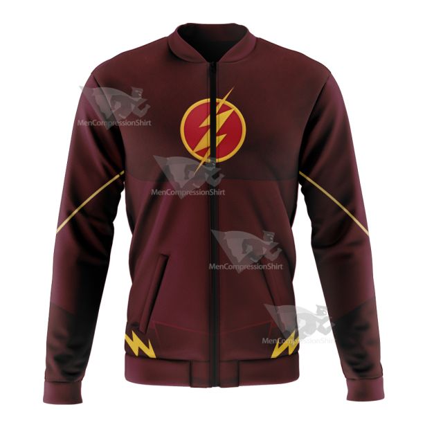 Dc The Flash Season 1 Bartholomew Henry Barry Allen Bomber Jacket