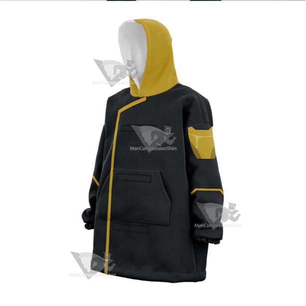 Dc The Ray Grey Cosplay Snug Oversized Blanket Hoodie