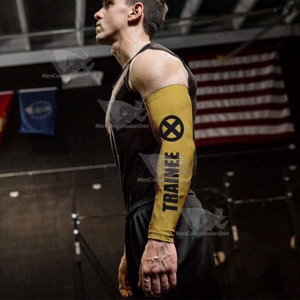 Deadpool Trainee Yellow Compression Arm Sleeve