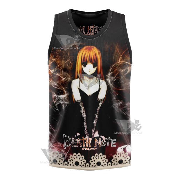 Death Note Misa Amane Black Basketball Jersey