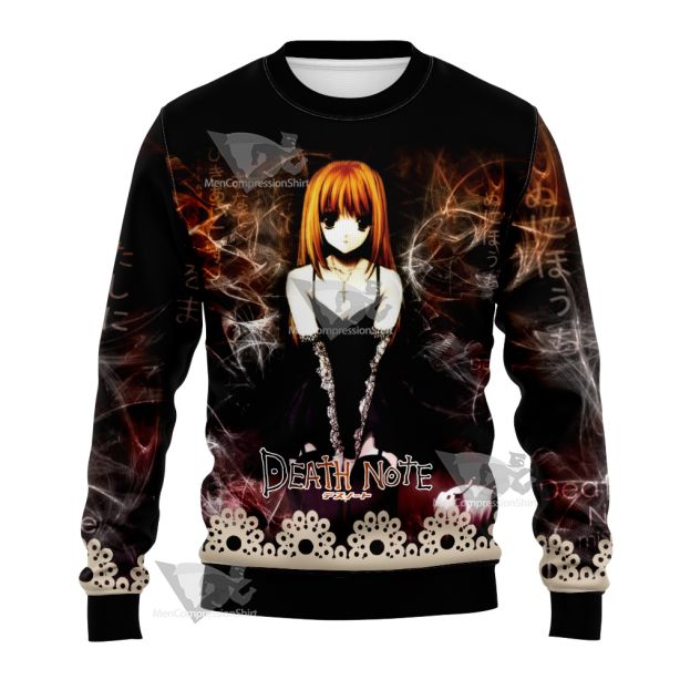 Death Note Misa Amane Black Sweatshirt