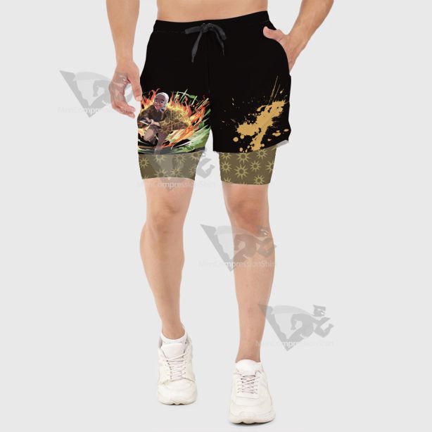 Demon Slayer Hotaru Haganezuka Men Compression Gym Short