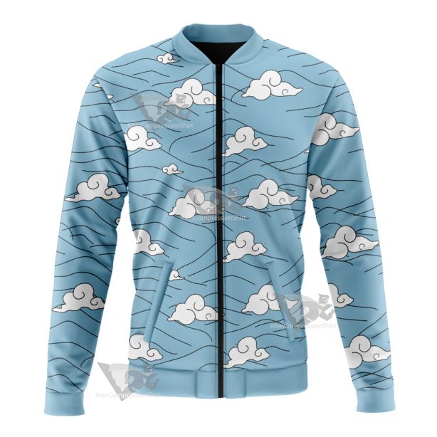 Demon Slayer Sakonji Urokodaki Blue Bomber Jacket