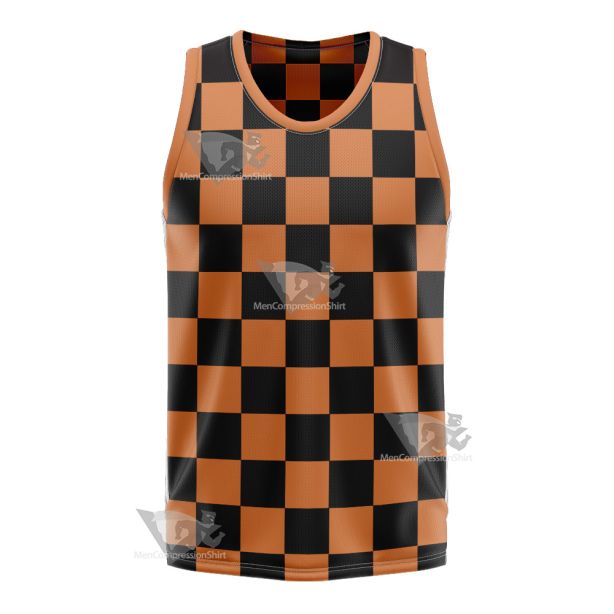 Demon Slayer Tanjuro Kamado Basketball Jersey