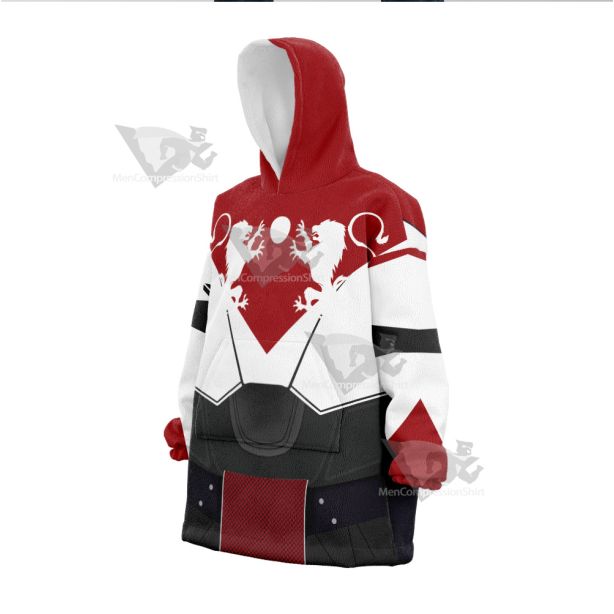 Destiny 2 Titan Cosplay Zip Up Hoodie Snug Oversized Blanket Hoodie