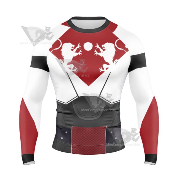 Destiny Titan Cosplay Zip Up Hoodie Long Sleeve Compression Shirt