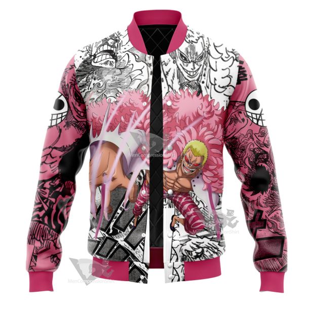 Donquixote Doflamingo One Piece Varsity Jacket