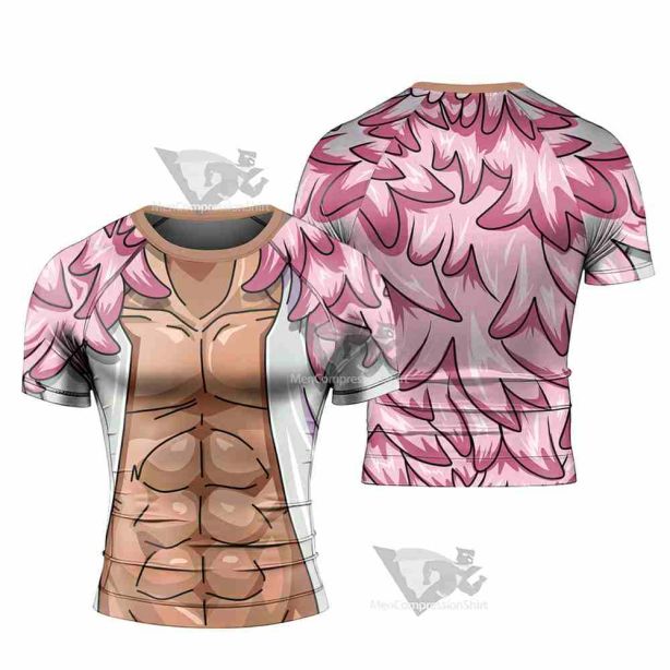 Donquixote Doflamingo Short Sleeve Rash Guard