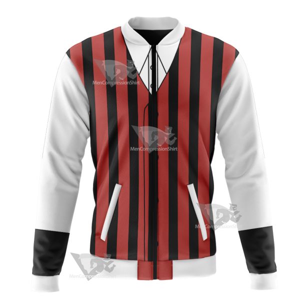 Dont Starve Wilson Red Cosplay Bomber Jacket