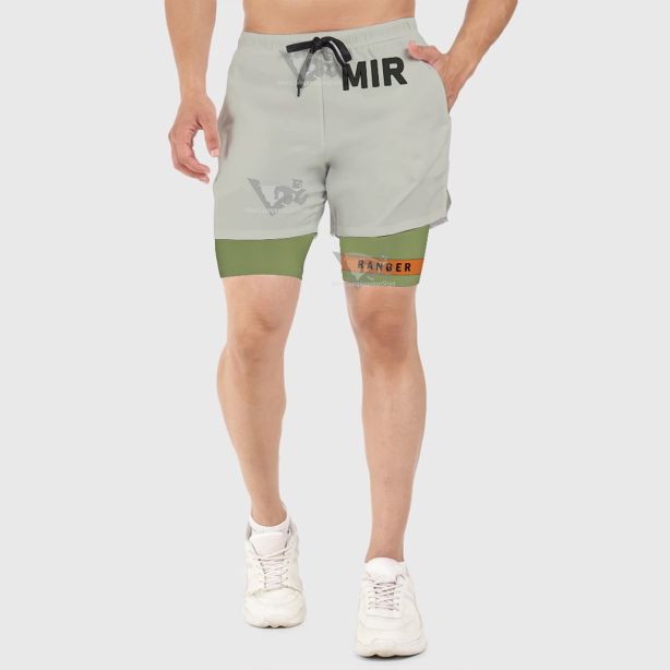 Dragon Ball 17gou Green Men Compression Gym Short